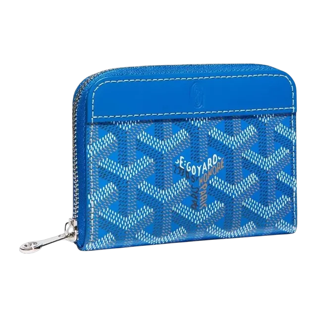 Goyard Porte-Monnaie Matignon Mini 10Cm Blue — Authentic Accessories at CLZTURE