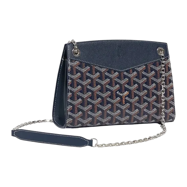 Goyard Bag Rouette Structuré Mini 21Cm Blue — Authentic Goyard in stock at CLZTURE