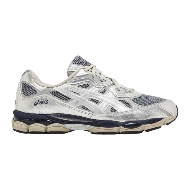 ASICS Billy Pure Silver Midnight S X Gel Nyc — Authentic Shoes & Footwear at CLZTURE