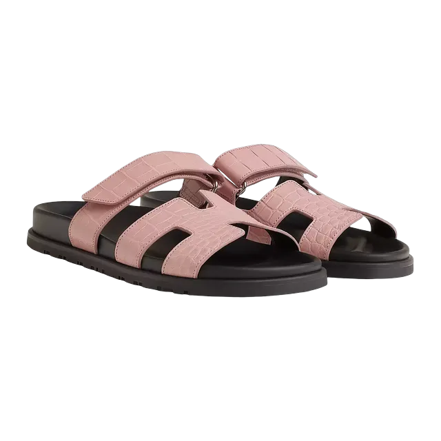 Hermès Sandals Chypre Pink — Authentic Shoes & Footwear at CLZTURE