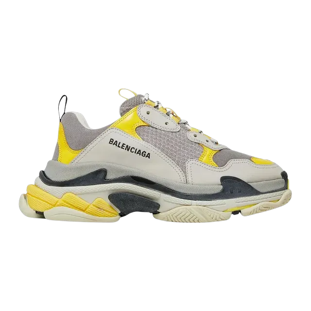 Balenciaga Triple S Yellow Grey — Authentic Shoes & Footwear at CLZTURE