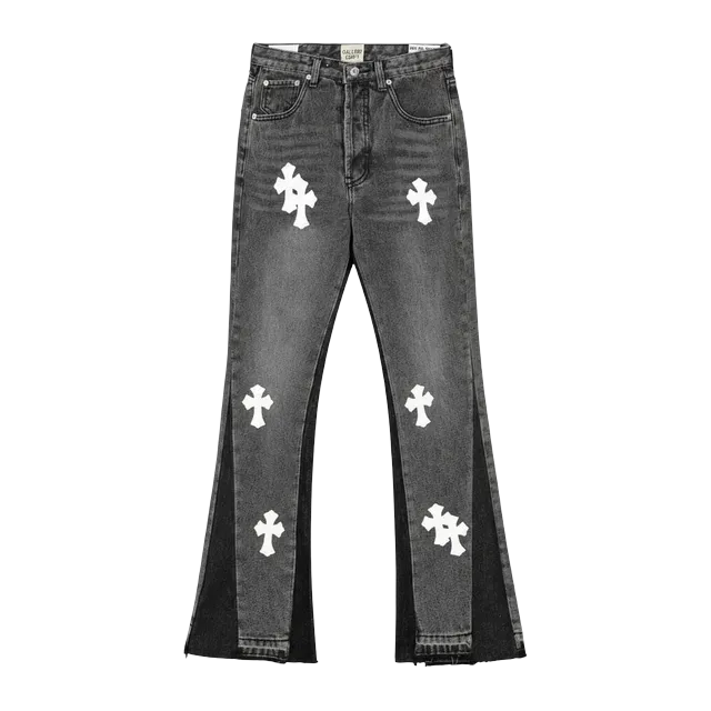 Chrome Hearts Cross Patch Jeans White — Authentic Chrome Hearts in stock at CLZTURE
