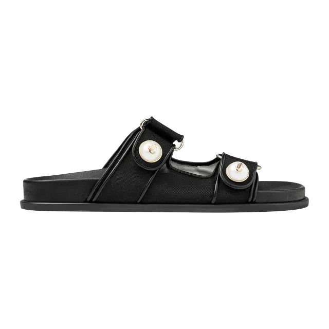 Jimmy Choo Fayence Sandal Black — Authentic Jimmy Choo in stock at CLZTURE