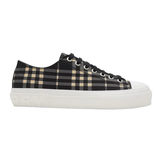 Burberry Sneakers Check Black — Authentic Shoes & Footwear at CLZTURE