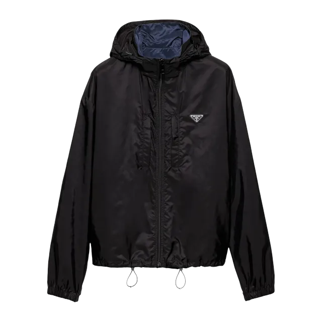 Prada Jacket Re-Nylon Black — Authentic Jackets & Outerwear at CLZTURE