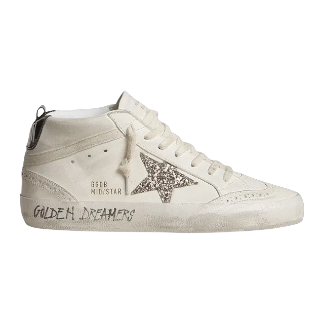 Golden Goose Sneakers Mid Star White — Authentic Golden Goose in stock at CLZTURE