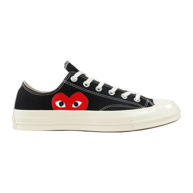 Converse Comme Des Garçons x Chuck 70 Low Black — Authentic Shoes & Footwear at CLZTURE