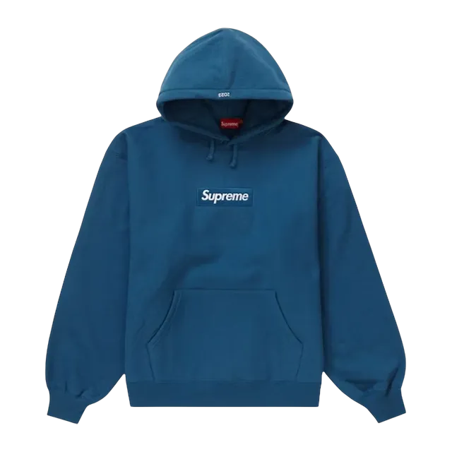 Supreme Box Logo Hooded Blue — Authentic Supreme in stock at CLZTURE