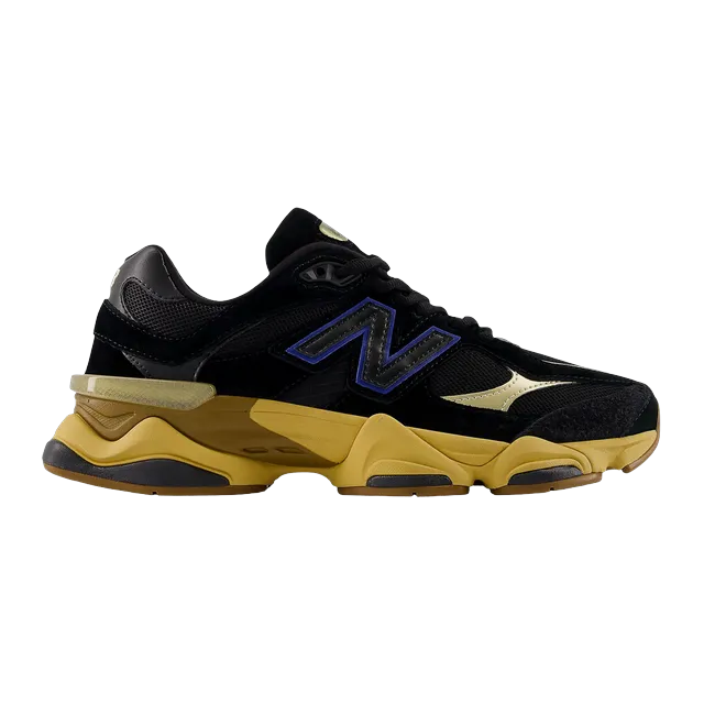 New Balance 9060 Black Royal Gum — Authentic Shoes & Footwear at CLZTURE