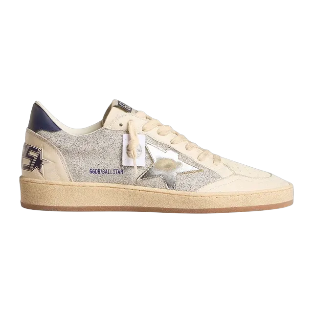 Golden Goose Sneakers Ball Star Silver — Authentic Shoes & Footwear at CLZTURE