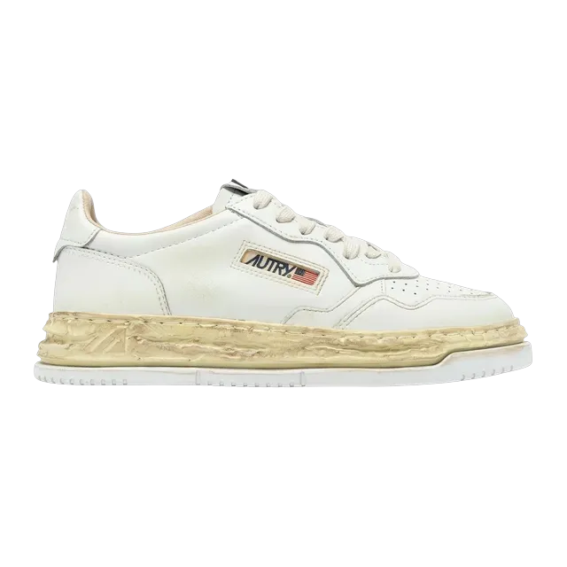 Autry Maison Mihara Yasuhiro x Medalist Low Super Vintage White — Authentic Shoes & Footwear at CLZTURE