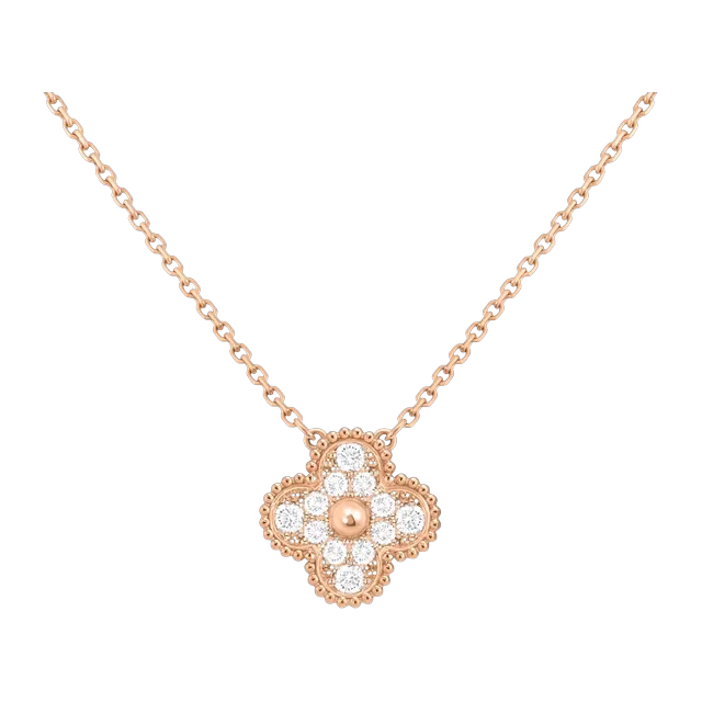 Van Cleef & Arpels Vintage Alhambra Diamant Gold — Authentic Jewelry at CLZTURE
