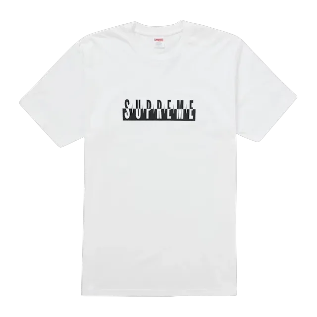 Supreme Split Logo White — Authentic Supreme in stock at CLZTURE