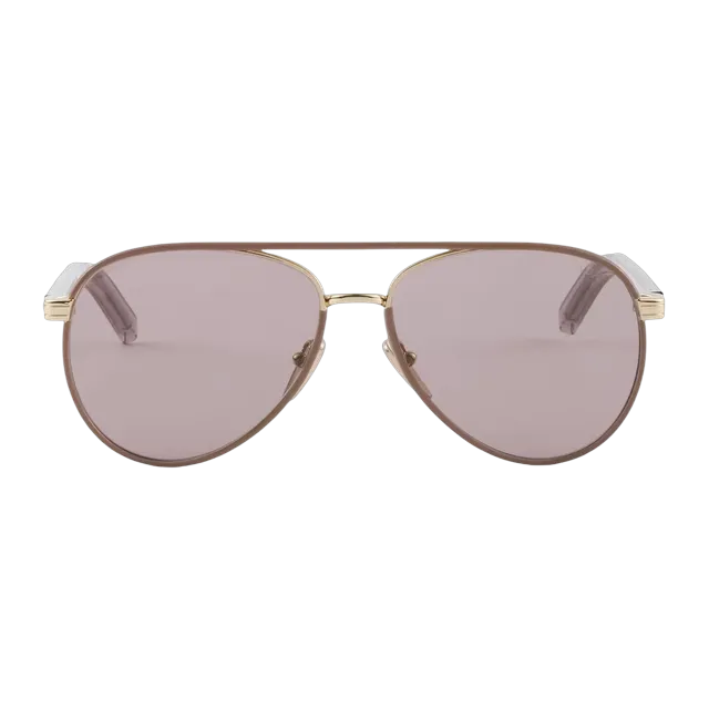 Prada Plaque Métal Iconique Brown — Authentic Prada in stock at CLZTURE