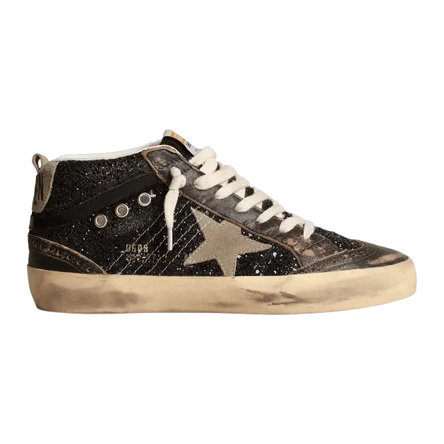 Golden Goose Sneakers Mid Star Black — Authentic Shoes & Footwear at CLZTURE