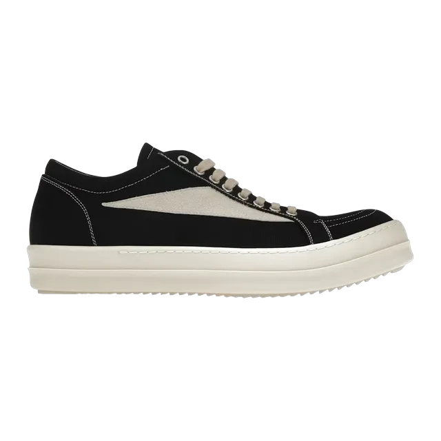 Rick Owens Drkshdw Vintage Sneaks Black Wash — Authentic Shoes & Footwear at CLZTURE