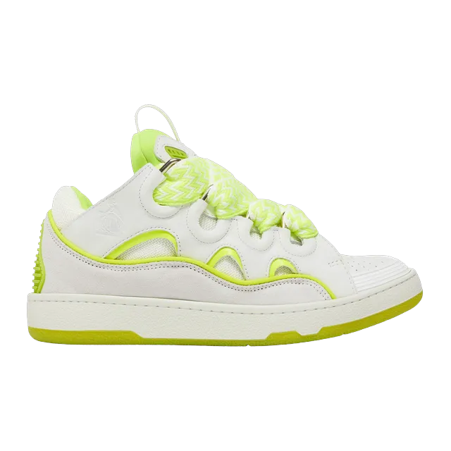 Lanvin Sneakers Curb Green — Authentic Shoes & Footwear at CLZTURE