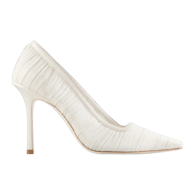 Jimmy Choo Lotta 100Mm White — Authentic Jimmy Choo in stock at CLZTURE