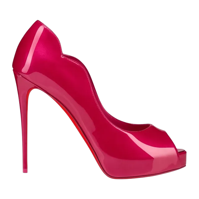 Christian Louboutin Hot Chick Alta 120Mm Pink — Authentic Christian Louboutin in stock at CLZTURE