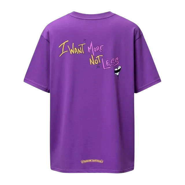 Chrome Hearts T-Shirt Cross Logo Purple — Authentic T-Shirts at CLZTURE