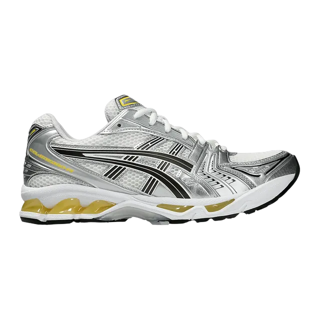 ASICS Gel Kayano 14 White Tai-Chi Yellow — Authentic Shoes & Footwear at CLZTURE