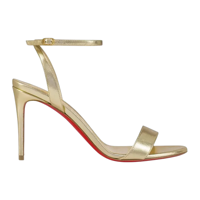 Christian Louboutin Loubigirl 85Mm Gold — Authentic Shoes & Footwear at CLZTURE
