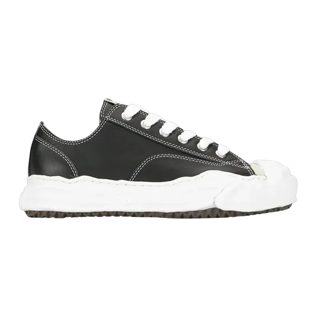 Mihara Yasuhiro Hank Og Sole Leather Low Black — Authentic Shoes & Footwear at CLZTURE
