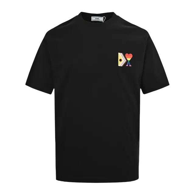T-Shirt Ami De Coeur Black — Authentic T-Shirts at CLZTURE