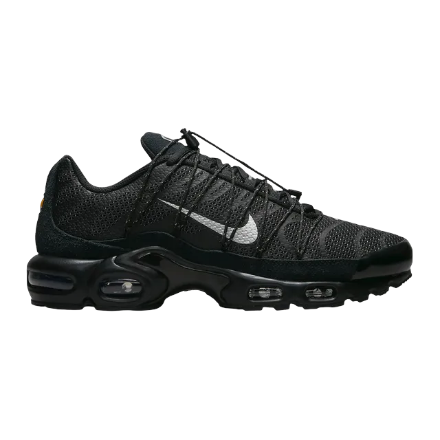 Air Max Plus Tn Utility Black Metallic Silver — Authentic Shoes & Footwear at CLZTURE