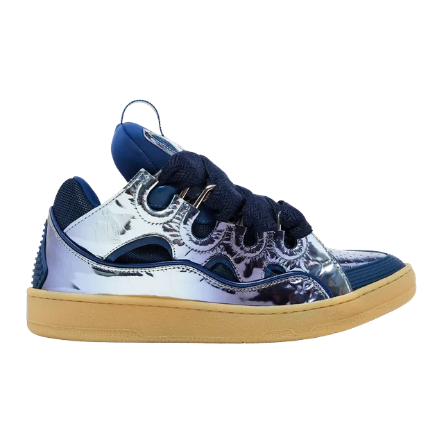 Lanvin Sneakers Curb Blue — Authentic Shoes & Footwear at CLZTURE