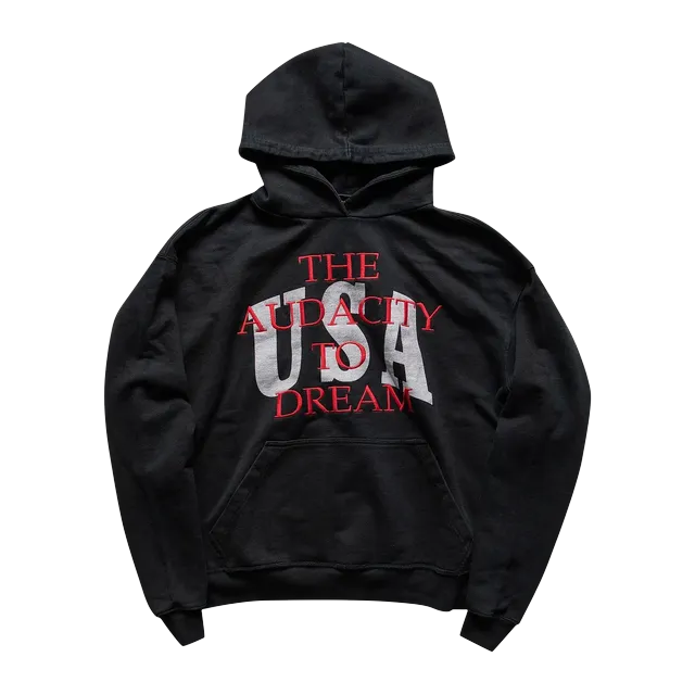 Rhude Dreamers Hoodie Black — Authentic Hoodies & Sweats at CLZTURE