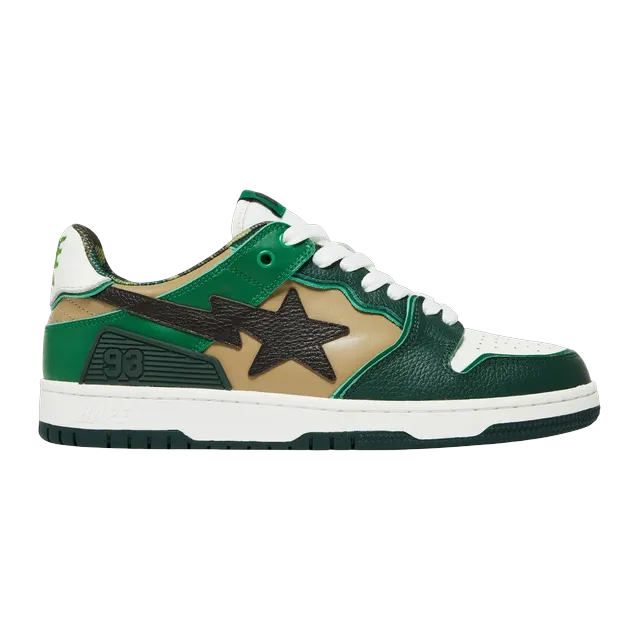BAPE Sk8 Sta #2 Abc Camo – Green — Authentic Shoes & Footwear at CLZTURE