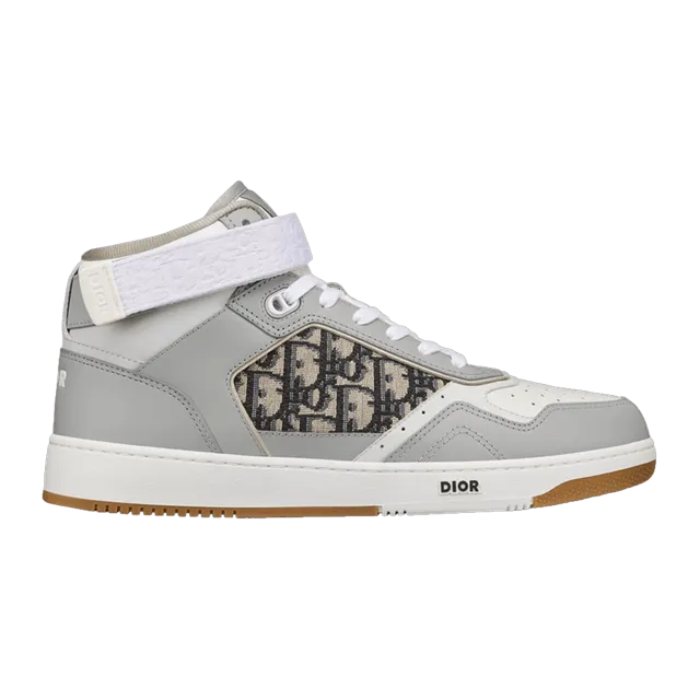 Dior Sneakers B27 Haute Oblique Grey — Authentic Shoes & Footwear at CLZTURE