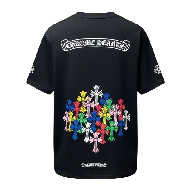 Chrome Hearts T-Shirt Cross Logo Black — Authentic Chrome Hearts in stock at CLZTURE