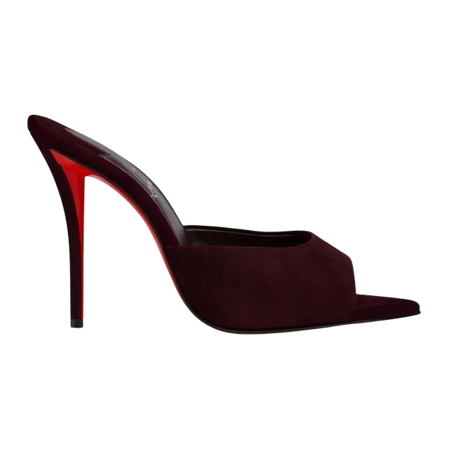Christian Louboutin Miss z Mule 100Mm Red — Authentic Shoes & Footwear at CLZTURE
