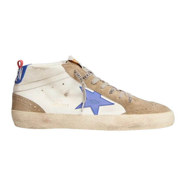Golden Goose Sneakers Mid Star White — Authentic Golden Goose in stock at CLZTURE
