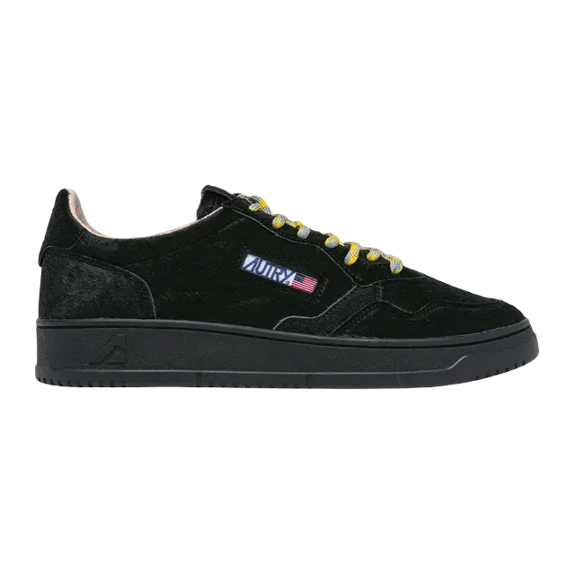Autry Medalist Low Full Black — Authentic Shoes & Footwear at CLZTURE