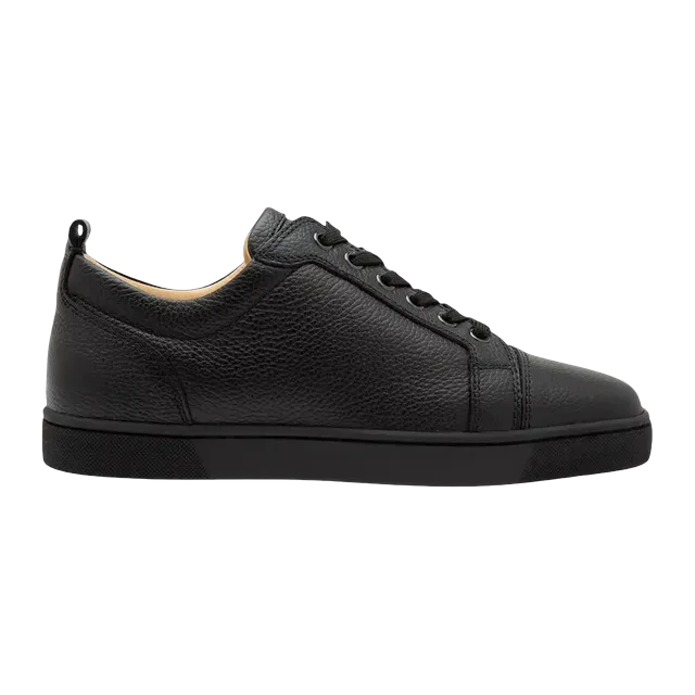 Christian Louboutin Louis Junior Flat Calf Black — Authentic Shoes & Footwear at CLZTURE