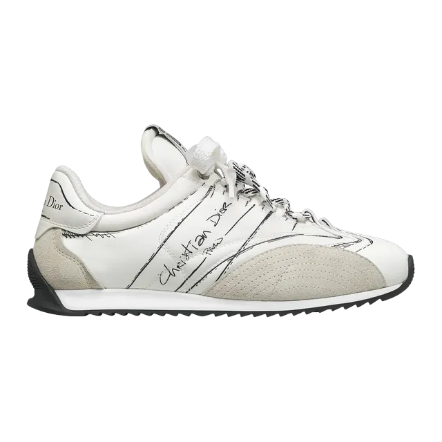 Dior Sneaker D-Sketch White — Authentic Shoes & Footwear at CLZTURE