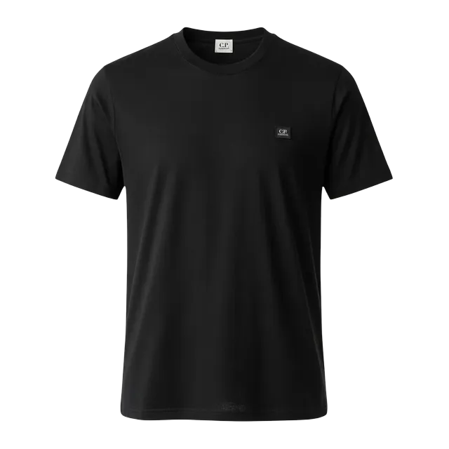 C.P. Company T-Shirt Logo Black — Authentic T-Shirts at CLZTURE