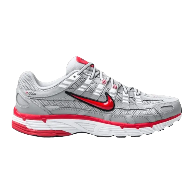 Nike P-6000 Fit Silver Unviersity Red — Authentic Shoes & Footwear at CLZTURE