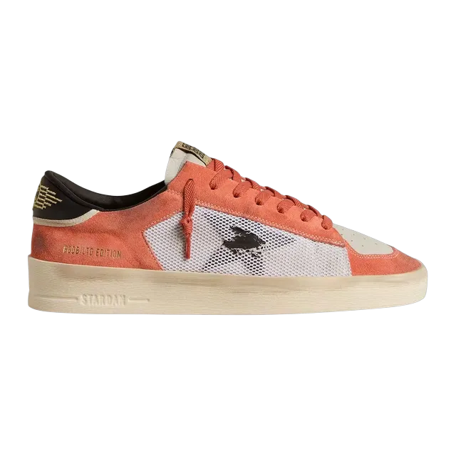 Golden Goose Sneakers Stardan Orange — Authentic Shoes & Footwear at CLZTURE
