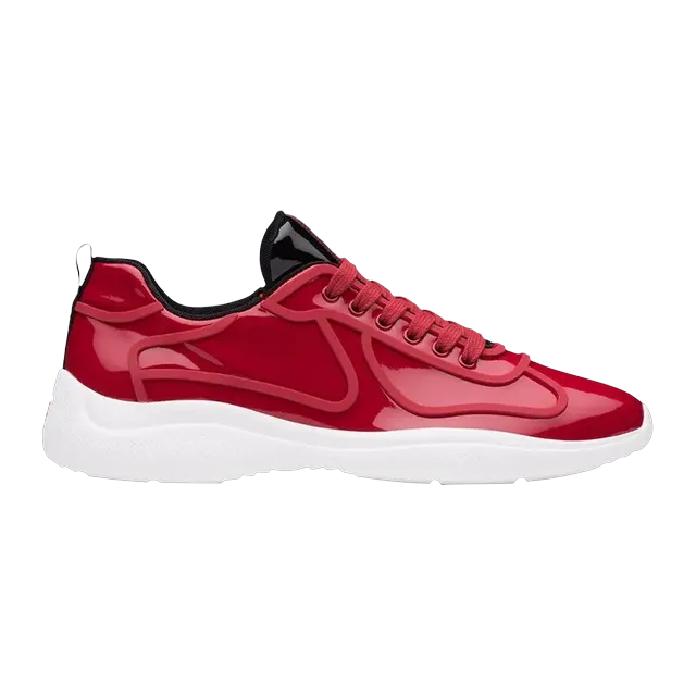 Prada America’s Cup Sneaker Red — Authentic Shoes & Footwear at CLZTURE
