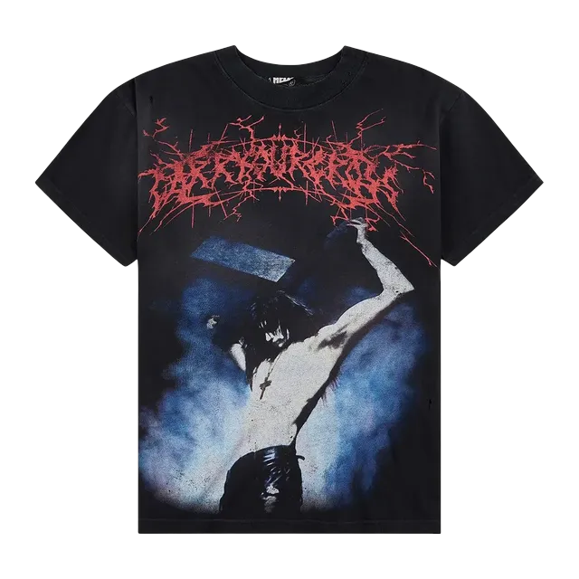Hellstar Raise Hell T-Shirt Black — Authentic Hellstar in stock at CLZTURE
