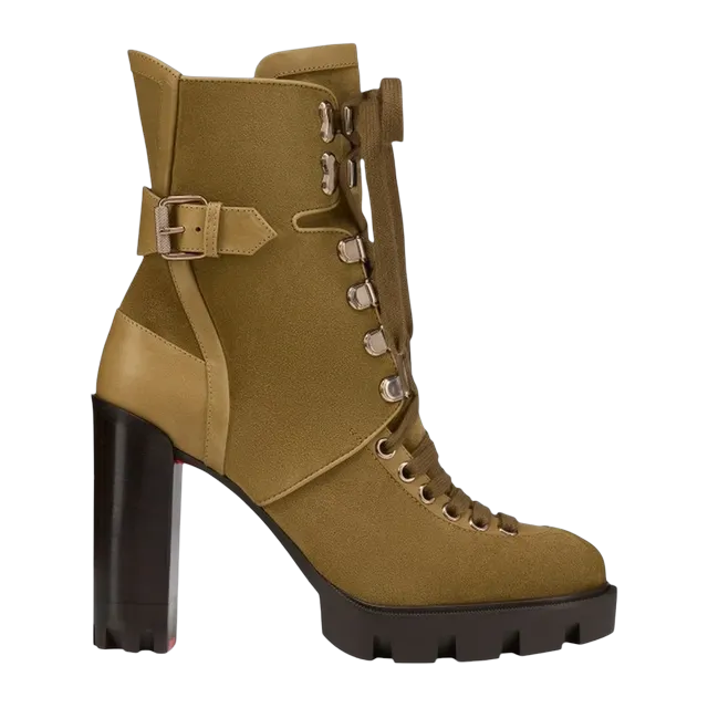 Christian Louboutin New Macademia 100Mm Brown — Authentic Christian Louboutin in stock at CLZTURE