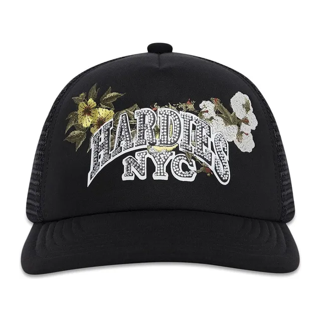 Denim Tears Hardies x Tears Trucker Cap Black — Authentic Accessories at CLZTURE