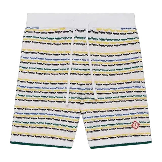 Casablanca Shorts Point De Tricot Multi-Color — Authentic Shorts at CLZTURE