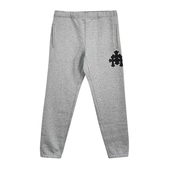 Chrome Hearts Triple Cross Sweatpants Grey — Authentic Chrome Hearts in stock at CLZTURE