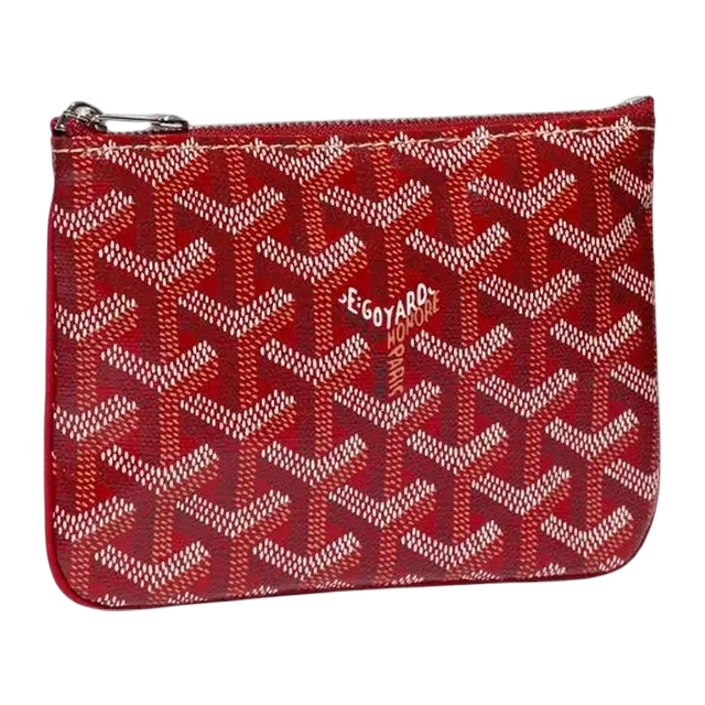 Goyard Pouch Sénat Mini 15Cm Red — Authentic Clutches & Pouches at CLZTURE