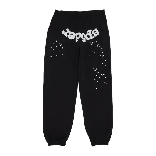 Sp5der Og Web Sweatpants Black — Authentic Pants & Trousers at CLZTURE